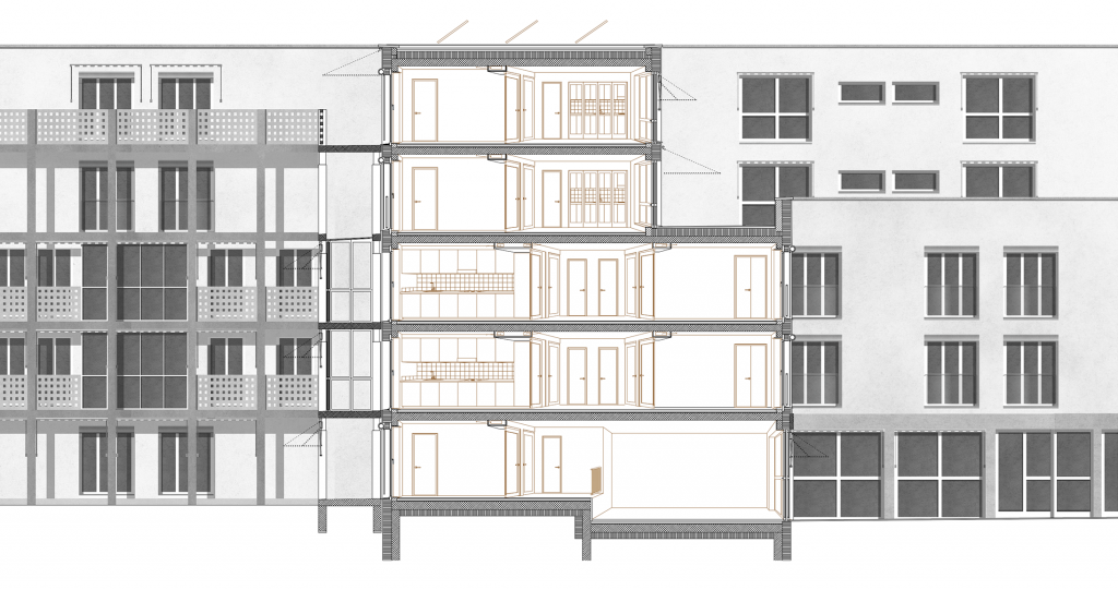 Maiengasse, Basel. Ressegatti Thalmann, 2013